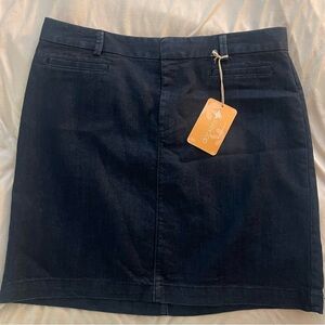 Women’s Navy chino skirt - Dockers